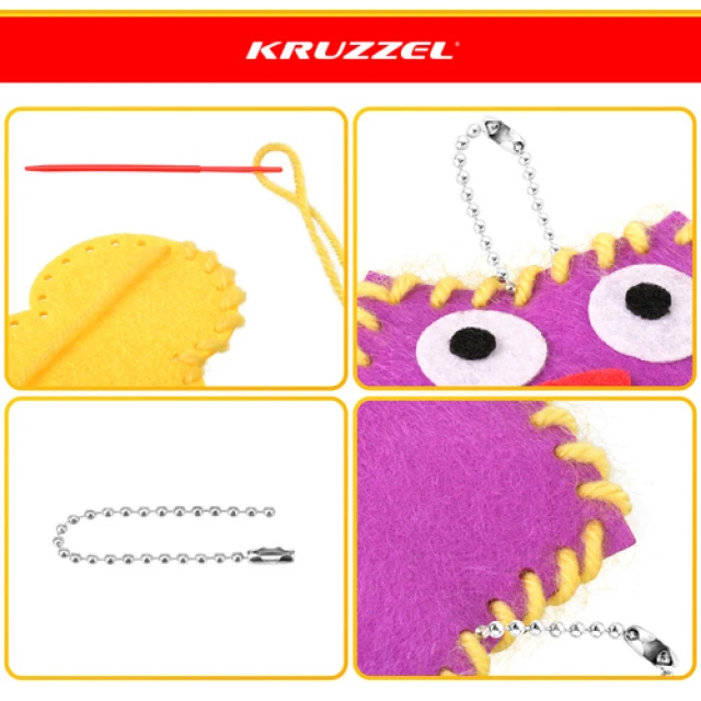 Набор для шитья для детей Kruzzel 12 предметов (5900779966383)