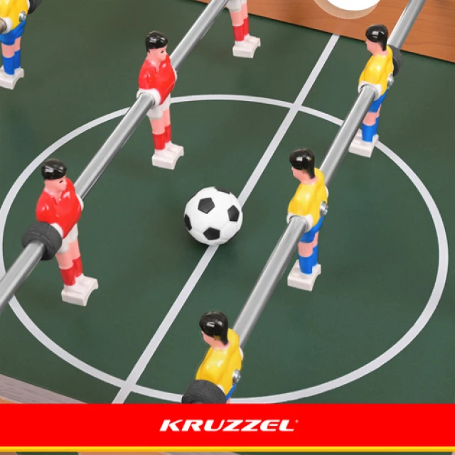Настільний футбол Kruzzel 69x37x63 см 18 гравців (5900779966406)