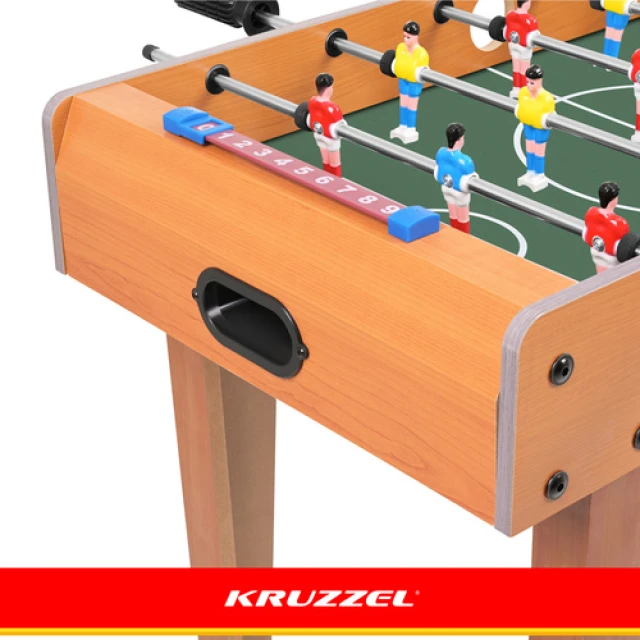 Настільний футбол Kruzzel 69x37x63 см 18 гравців (5900779966406)