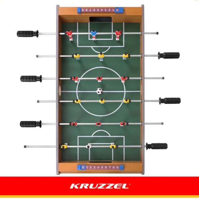 Настільний футбол Kruzzel 69x37x63 см 18 гравців (5900779966406)