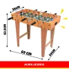 Настільний футбол Kruzzel 69x37x63 см 18 гравців (5900779966406)