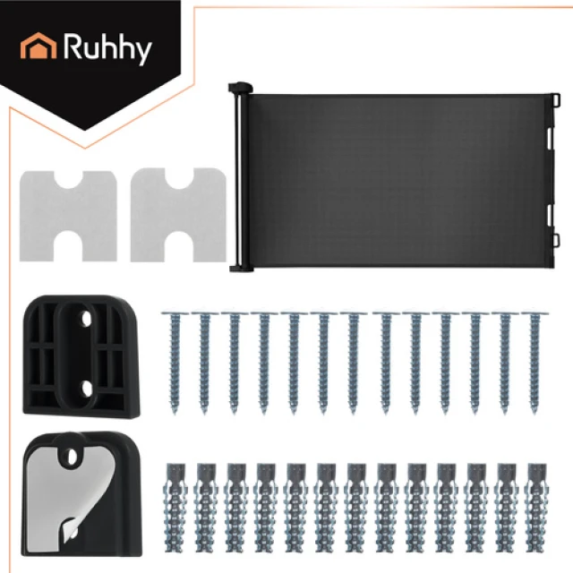 Бар'єр безпеки висувний Ruhhy 160 см Gray (5900779966499)