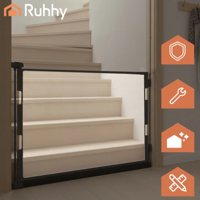 Бар'єр безпеки висувний Ruhhy 160 см Gray (5900779966499)