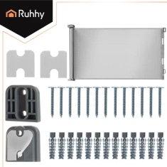 Бар'єр безпеки висувний Ruhhy 157 см Gray (5900779966505)