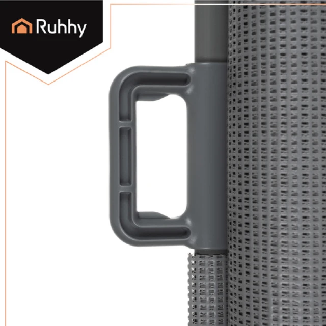 Барьер безопасности выдвижной Ruhhy 157 см Gray (5900779966505)