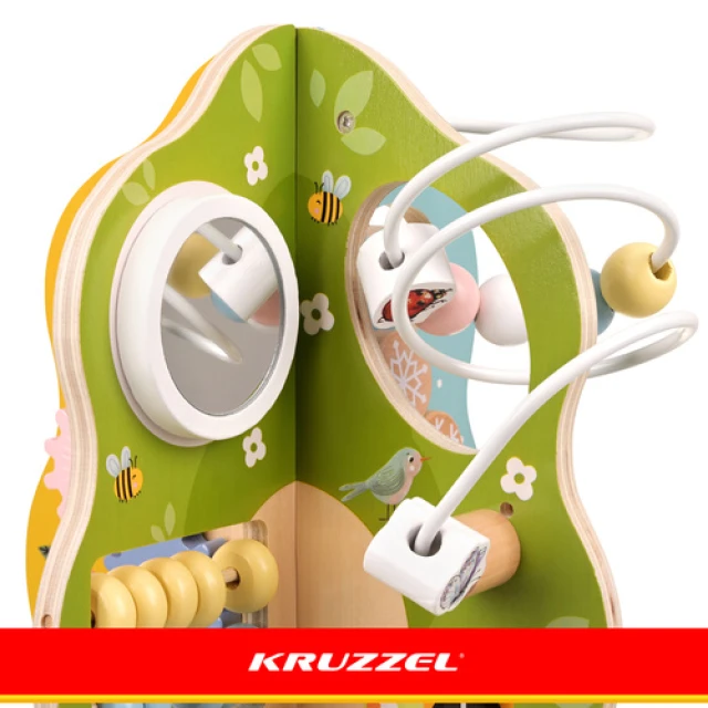 Розвиваюче дерев'яне дерево Kruzzel 10 в 1 (5900779966598)