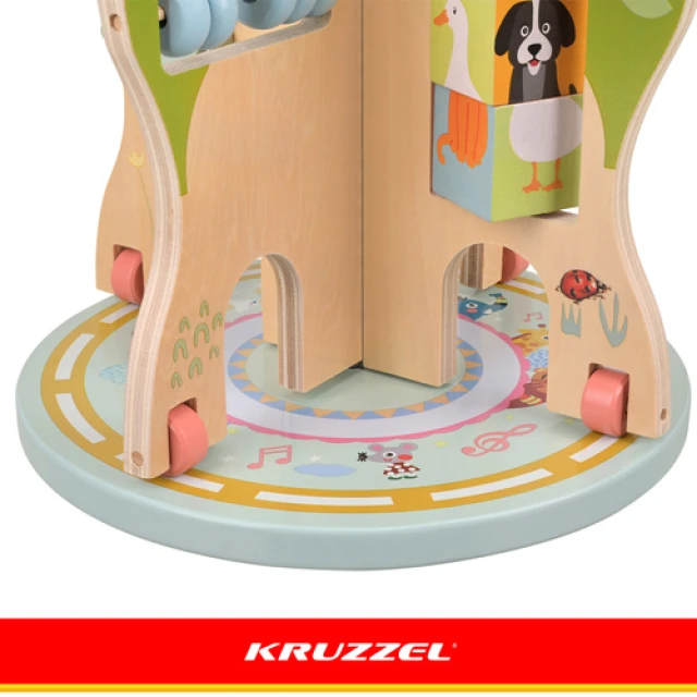Розвиваюче дерев'яне дерево Kruzzel 10 в 1 (5900779966598)