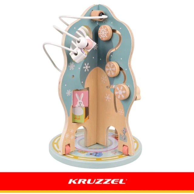 Розвиваюче дерев'яне дерево Kruzzel 10 в 1 (5900779966598)