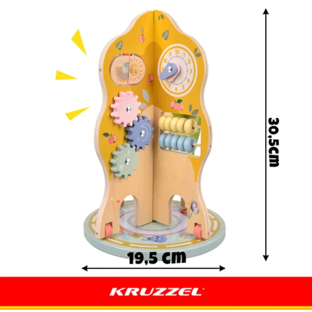 Розвиваюче дерев'яне дерево Kruzzel 10 в 1 (5900779966598)