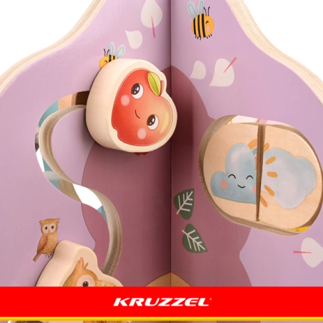 Розвиваюче дерев'яне дерево Kruzzel 10 в 1 (5900779966598)