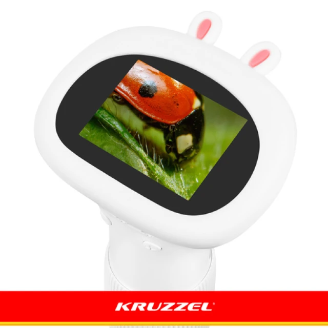 Мікроскоп Kruzzel 1000x з LED підсвічуванням White (5900779966673)