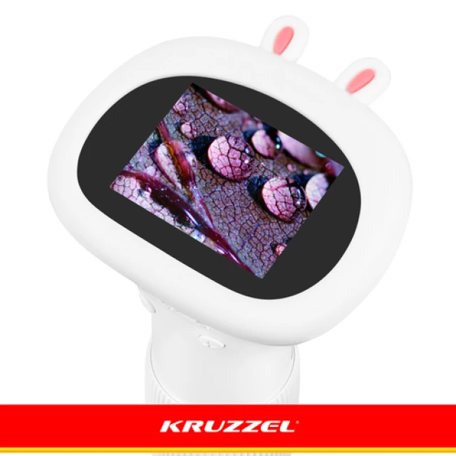 Мікроскоп Kruzzel 1000x з LED підсвічуванням White (5900779966673)