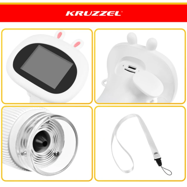 Мікроскоп Kruzzel 1000x з LED підсвічуванням White (5900779966673)
