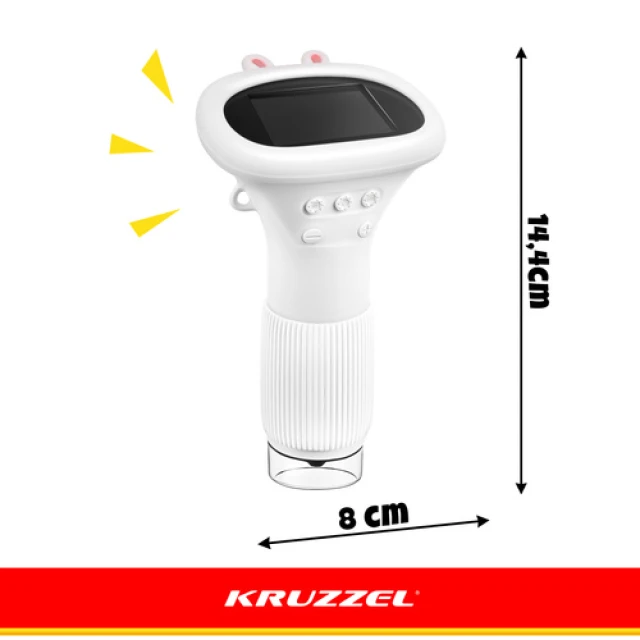 Мікроскоп Kruzzel 1000x з LED підсвічуванням White (5900779966673)