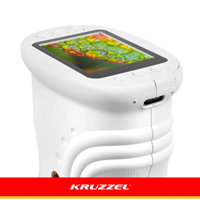 Мікроскоп кишеньковий Kruzzel 1000x 2 МП White (5900779966680)