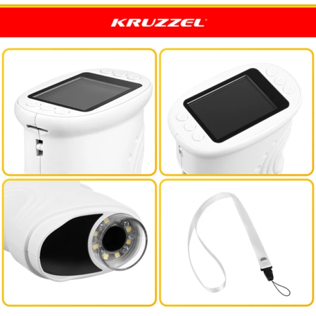 Мікроскоп кишеньковий Kruzzel 1000x 2 МП White (5900779966680)