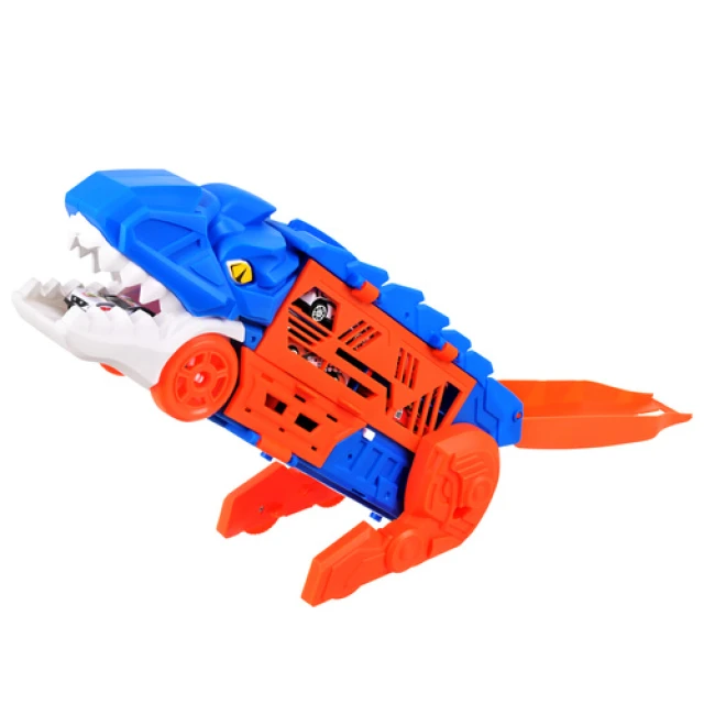Автовоз Динозавр Maxy T-Rex з 6 машинками (5900779966727)
