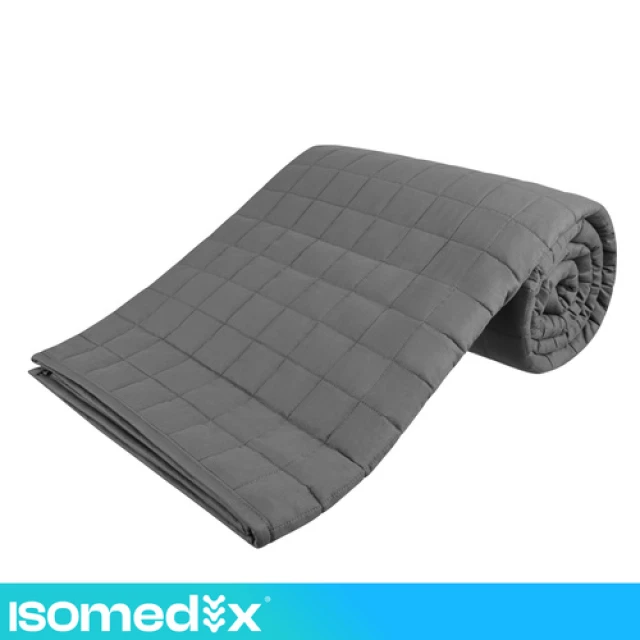 Обважнена ковдра Isomedix 200x150 см 8 кг Gray (5900779966741)