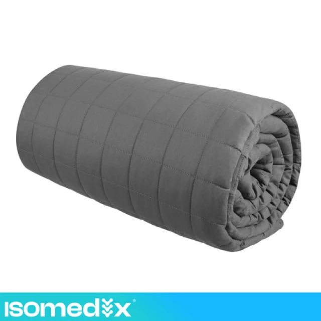 Обважнена ковдра Isomedix 200x150 см 8 кг Gray (5900779966741)