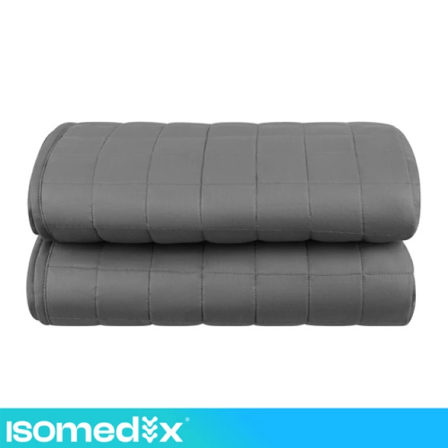 Обважнена ковдра Isomedix 200x150 см 8 кг Gray (5900779966741)