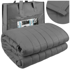 Обважнена ковдра Isomedix 200x150 см 6 кг Gray (5900779966758)