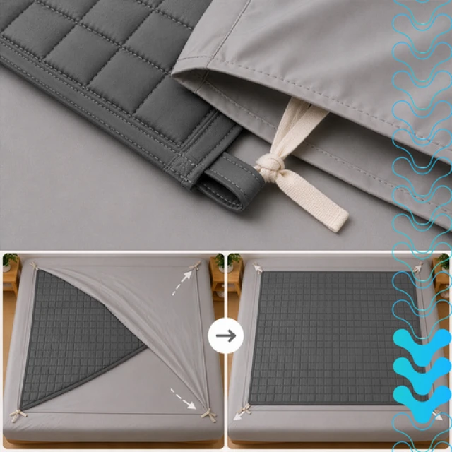 Обважнена ковдра Isomedix 200x150 см 6 кг Gray (5900779966758)