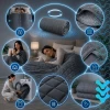 Обважнена ковдра Isomedix 200x150 см 6 кг Gray (5900779966758)