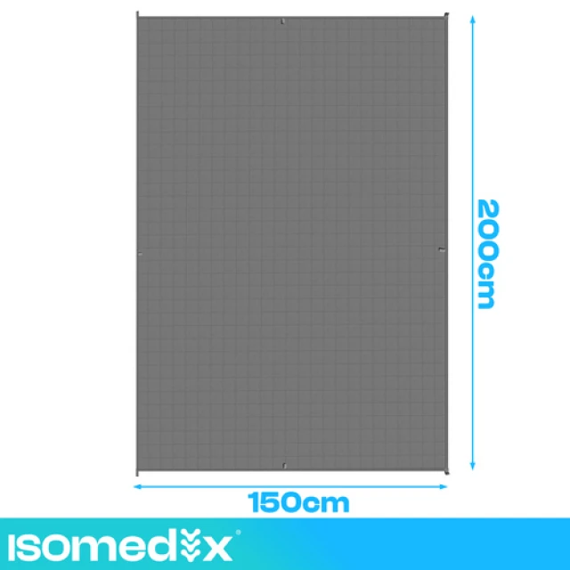 Обважнена ковдра Isomedix 200x150 см 6 кг Gray (5900779966758)