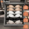 Набір органайзерів для білизни Ruhhy 4 шт 45 відділень Grey (5900779966765)