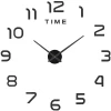 Годинник настінний Ruhhy 3D 60-130 см Black (5900779966772)