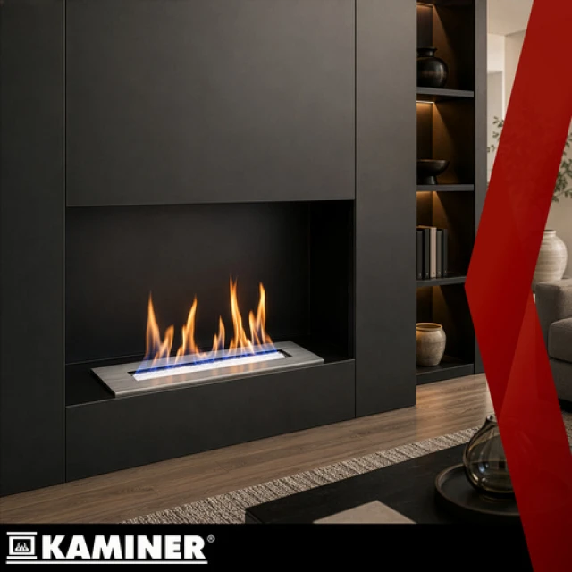 Вкладиш для біокаміна керамічний Kaminer 20x30 см (5900779966888)