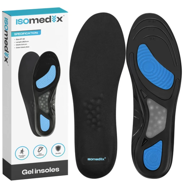 Гелеві устілки для взуття Isomedix 42-46 2 шт (5900779966932)