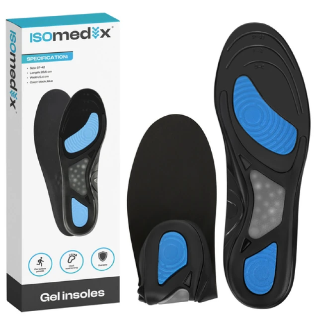 Гелеві устілки для взуття Isomedix 42-46 2 шт (5900779966932)