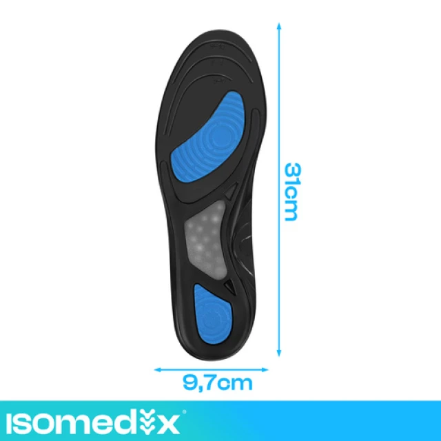 Гелеві устілки для взуття Isomedix 37-42 2 шт (5900779966949)