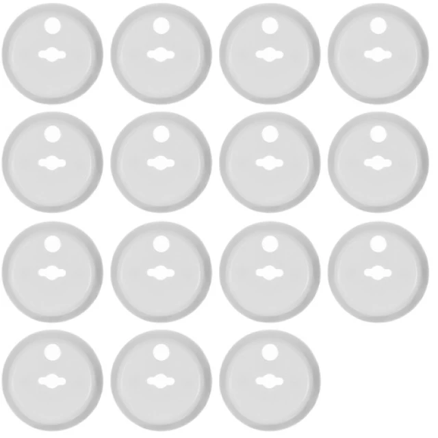 Захисні заглушки для розеток Ruhhy 15 шт White (5900779967014)
