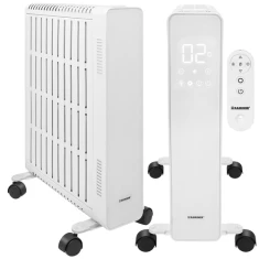 Масляний обігрівач Kaminer Arvell 2500 Вт 11 секцій Wi-Fi White (5900779967052)