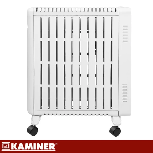 Масляний обігрівач Kaminer Arvell 2500 Вт 11 секцій Wi-Fi White (5900779967052)