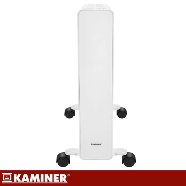 Масляний обігрівач Kaminer Arvell 2500 Вт 11 секцій Wi-Fi White (5900779967052)