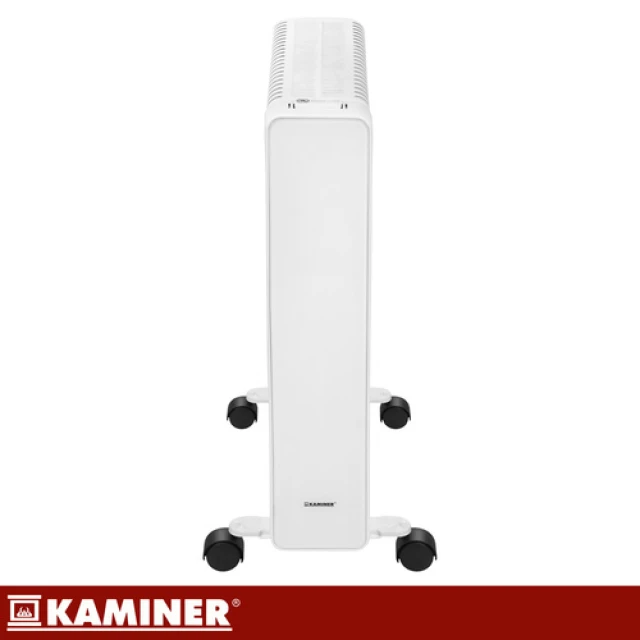 Масляний обігрівач Kaminer Arvell 2500 Вт 11 секцій Wi-Fi White (5900779967052)