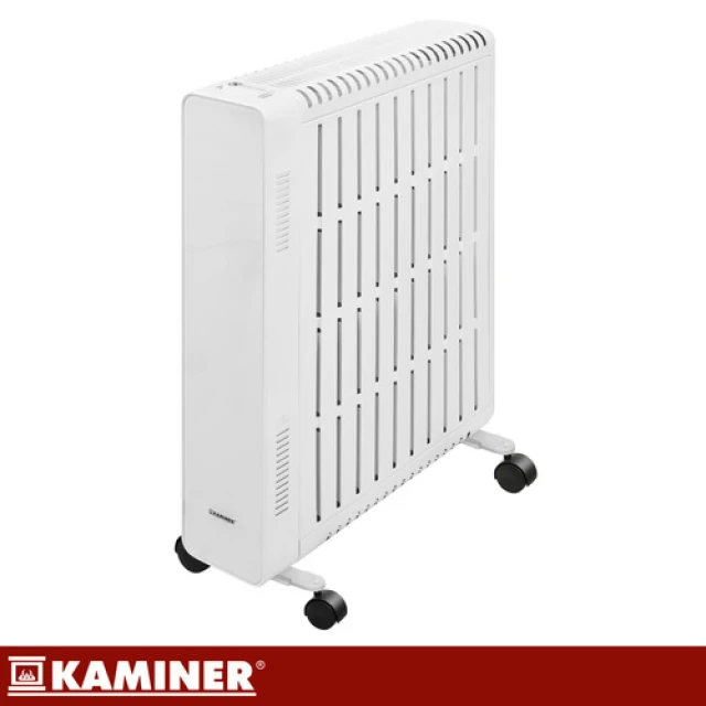 Масляний обігрівач Kaminer Arvell 2500 Вт 11 секцій Wi-Fi White (5900779967052)
