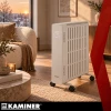 Масляний обігрівач Kaminer Arvell 2500 Вт 11 секцій Wi-Fi White (5900779967052)
