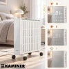 Масляний обігрівач Kaminer Arvell 2500 Вт 11 секцій Wi-Fi White (5900779967052)