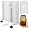 Масляний обігрівач Kaminer Arvell 2500 Вт 11 секцій Wi-Fi White (5900779967052)