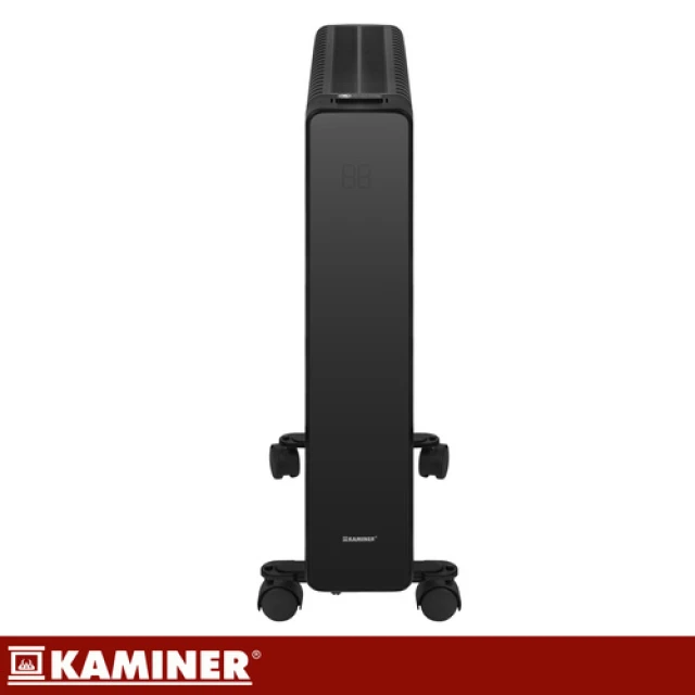 Масляний обігрівач Kaminer Arvell 2500 Вт 11 секцій Wi-Fi Black (5900779967069)