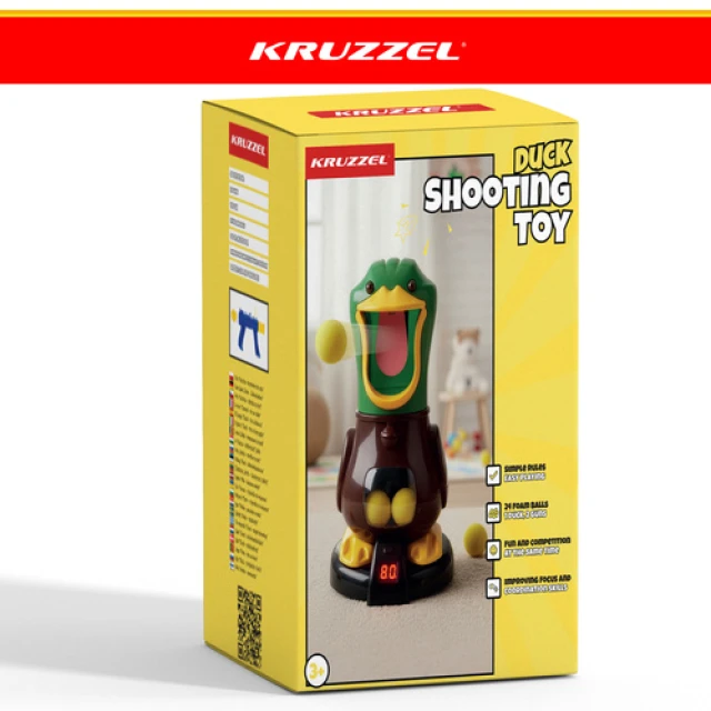 Аркадна гра Голодна качка Kruzzel 2 пістолети (5900779967359)