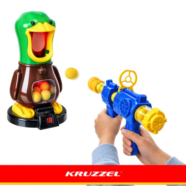 Аркадна гра Голодна качка Kruzzel 2 пістолети (5900779967359)