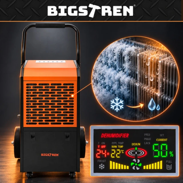 Осушувач повітря промисловий Bigstren 650 Вт 50 л/24 год (5900779967373)