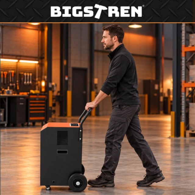Осушувач повітря промисловий Bigstren 650 Вт 50 л/24 год (5900779967373)