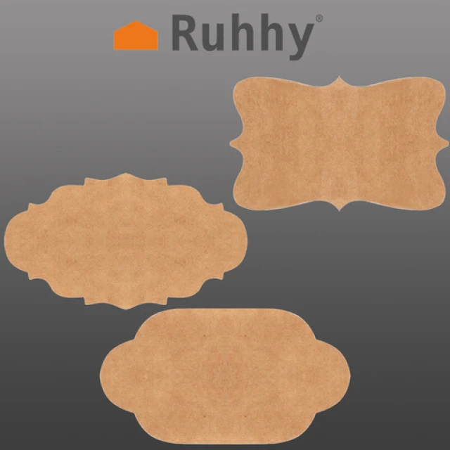 Етикетки самоклеючі Ruhhy 300 шт (5900779967786)