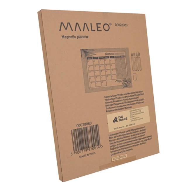 Магнітний планер на холодильник Maaleo 30x40 см (5900779970014)